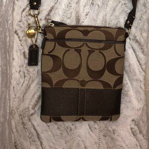 Brown Coach Crossbody